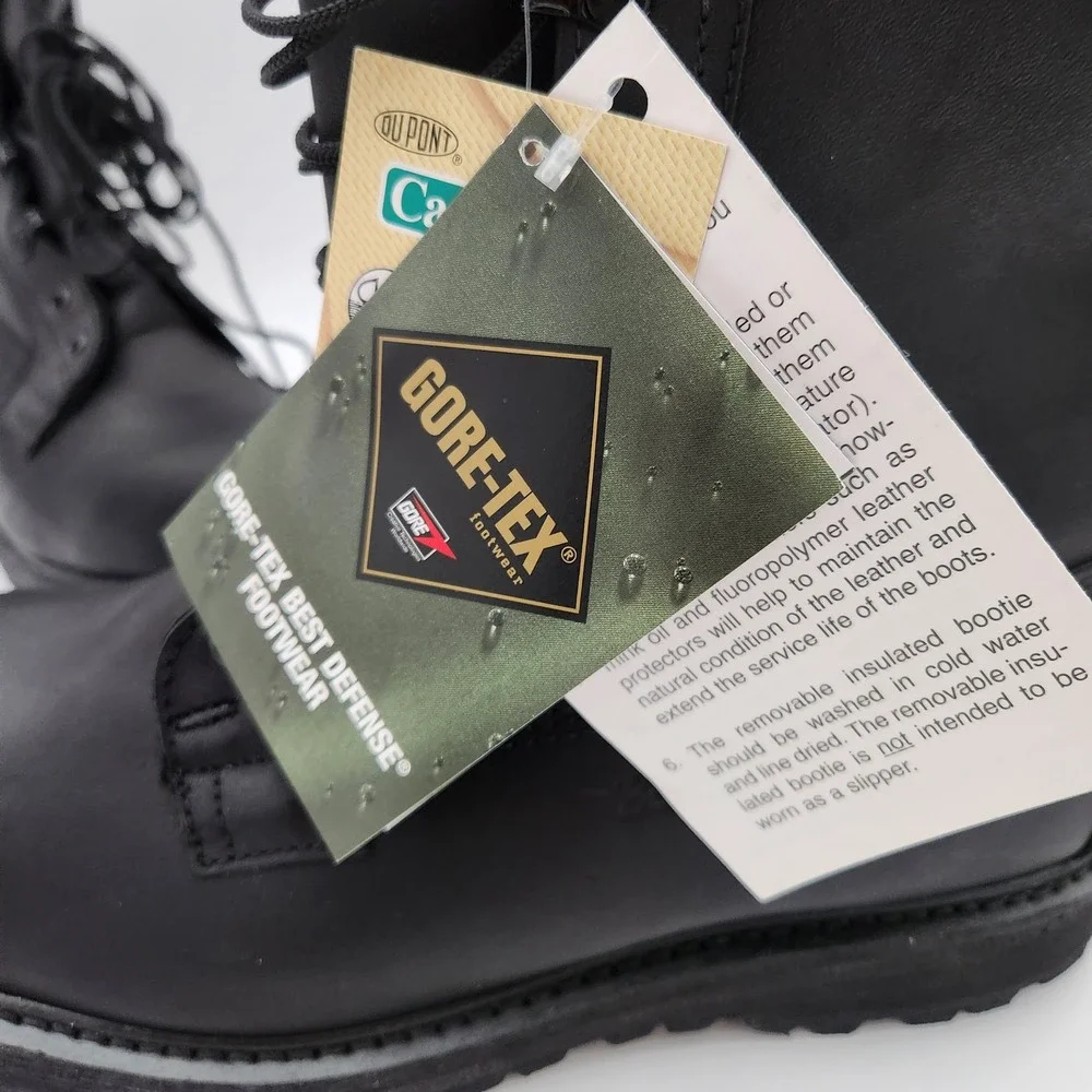 Belleville Combat Boots Men 10 R Black Gore-Tex Vibram Military ICWB Vintage